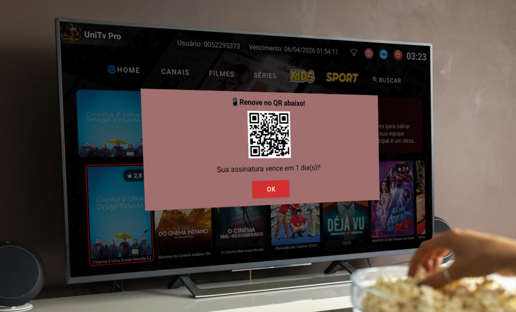 UniTv Pro — imagem do produto