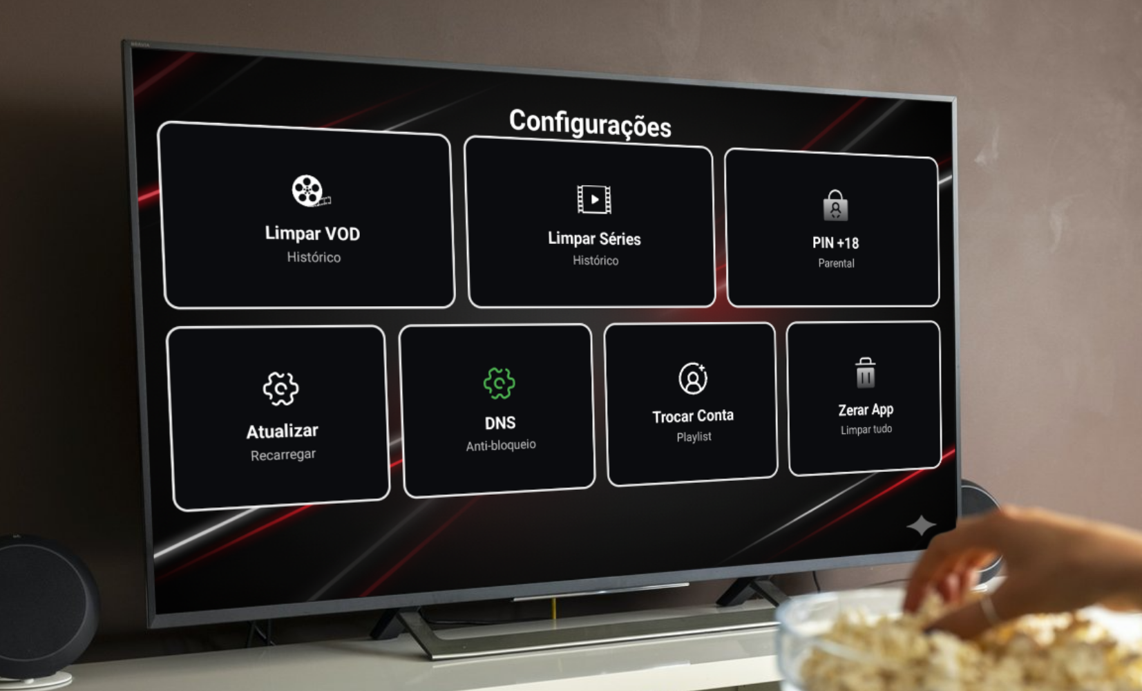 IBO StreamBox Api futebol  — imagem do produto